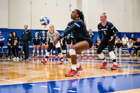 Outside Hitter Hannah Jones (6) during the Memphis vs. Rice volleyball match on 10062023.
