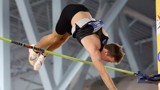 Cole Ridde at AAC Indoor Championships