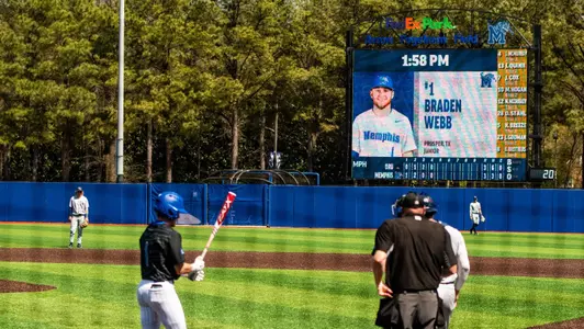 Braden Webb, FedExPark video board