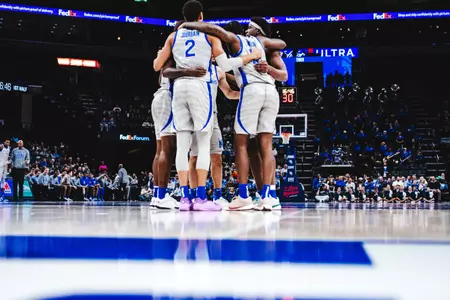 Team huddle