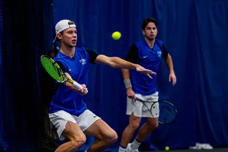 during the Memphis vs. UAB Tennis match on 01122024.