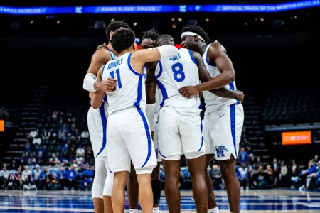 Team during the Memphis vs. USF Men’s Basketball game on 01182024.