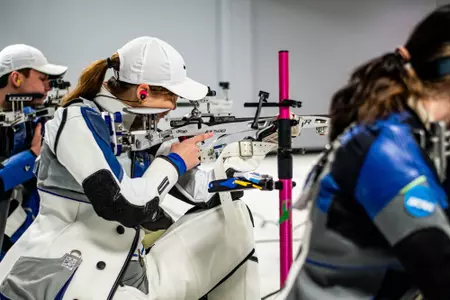 Gabriela Zych during the Rifle Match vs. Georgia Southern on 11122023.
