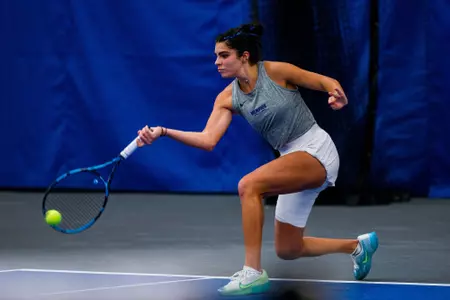 Alice Amendola during the Memphis vs. Austin Peay Tennis match on 02062024.