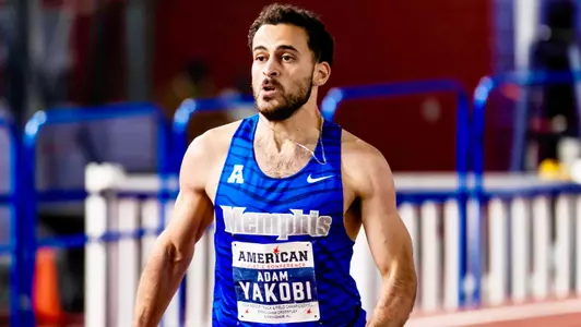 Adam Yakobi at 2024 AAC Indoors