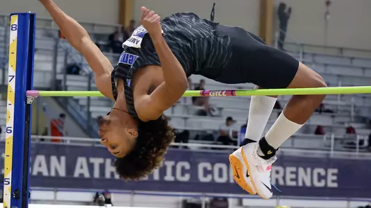 February 23, 2024: Day 1 of of the 2024 American Athletic Conference Indoor Championship