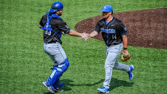 Jonah Sutton, Brayden Sanders at South Florida, 2024 by Brock Busick