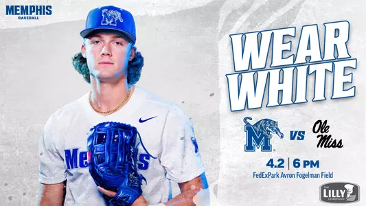 Ole miss baseball White Out 4.2.24