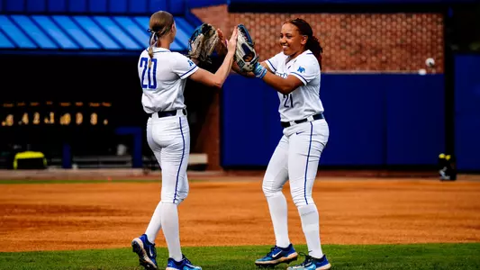 Arianna Cox-Cole and Kelsie Adams Celebrating