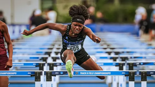 Madison Fleming at NCAA East Regional Championships, May 23, 2024, School Record 100-meter hurdles