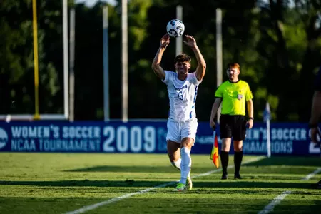 Midfielder Dino Stavros (26) during the Memphis vs. Evansville Men’s Soccer game on 08252024.