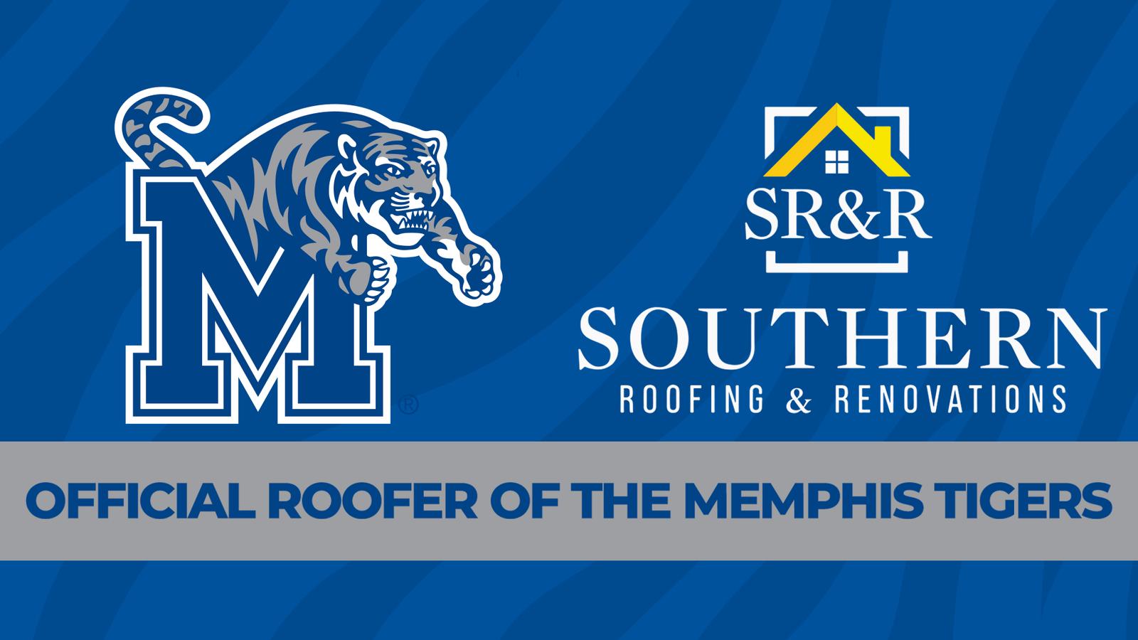 Official image for Southern Roofing and Renovations Named Official Roofer of the Memphis Tigers