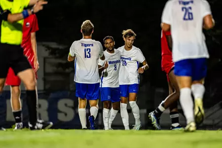 Midfielder Adam Yousfi (8) during the Memphis vs. Northern Illinois Men’s Soccer game on 08292024.