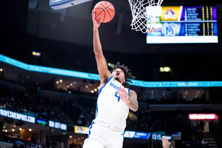Point Guard PJ Haggerty (4) during the Memphis vs. East Carolina University Men’s Basketball game on 01112025.
