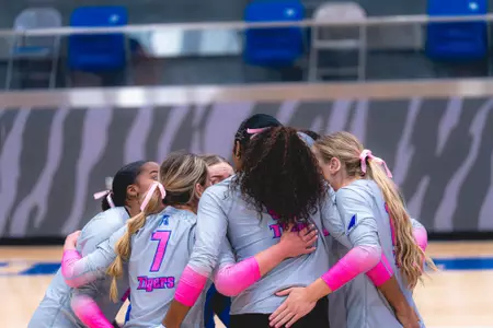 Pink Jersey Huddle