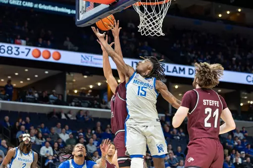 Julius Thedford layup vs SIU
