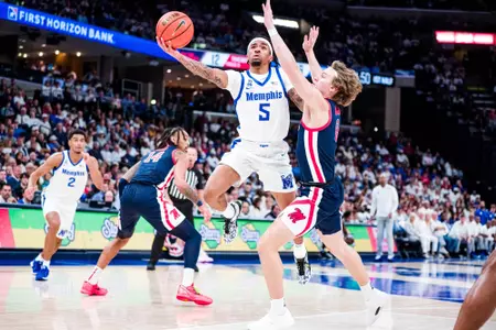 during the Memphis vs. Ole Miss Men’s Basketball game on 12282024.
