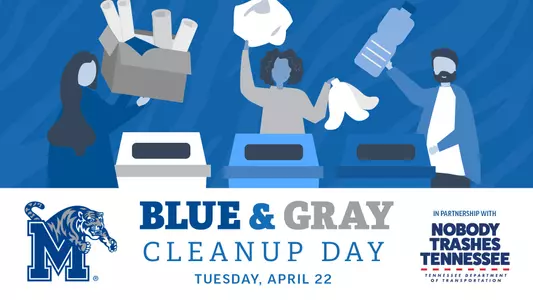 2025 BLUE & GRAY CLEANUP DAY GRAPHIC