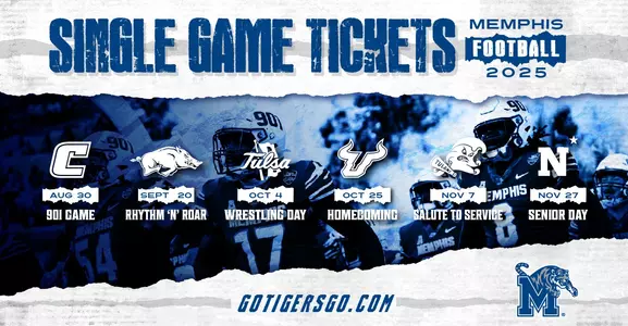 2025 Football Single Game Tickets