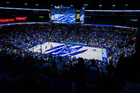 Crowd during the Memphis vs. Vanderbilt Men’s Basketball game on 12232023.