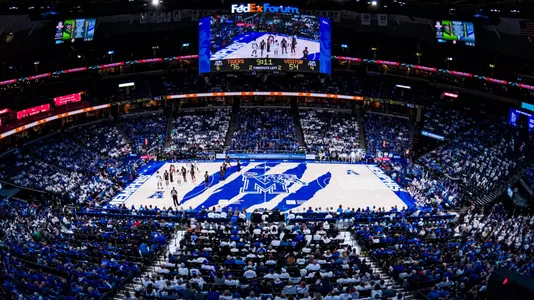 CROWD AT FEDEXFORUM FOR MBB