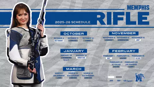 Memphis Rifle Schedule 2025-26