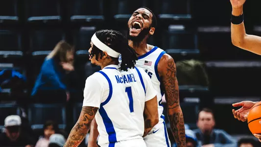 Celebrating win vs FAU