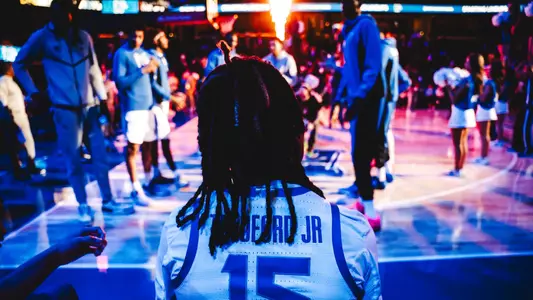 Team intros vs Wichita State