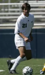 Matt Kmetz scored XU's first goal on Sunday.