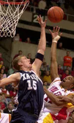 Junior Justin Doellman had a career-high five blocks in Xavier's 75-65 win over Miami on Sunday afternoon.