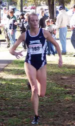 Kelly Sraj finished third in the 3000-meter run with a time of 10:31.40