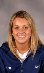 Xavier's Krystel Kooyman earned two first place finishes on the afternoon.