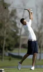 Junior Andy Connell birdied four holes on the back nine Friday.