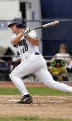 Sean Brewer finished ended the game with a double and an RBI.