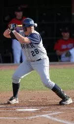 Junior Dan Hayden ended the day 2-for-4 with a homerun and two RBIs.