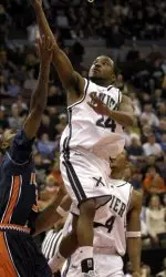 Drew Lavender was one point shy of his career high and finished with a team-high 16 points.