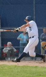 Senior Andy Zellers came up with a bases-clearing double to give Xavier the lead for good over Oakland on Wednesday afternoon.