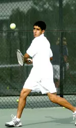 Sophomore Ra'ees Ismail was one of three Musketeers to go undefeated against the Bonnies.