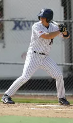 Freshman Drew Schmidt led the offense with a 2-for-3 day at the plate.