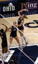 Senior Jill Quayle earned All-Tournament honors at the USF Invitational