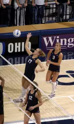 Senior Jill Quayle earned All-Tournament team honors at the Michigan/Pepsi Challenge