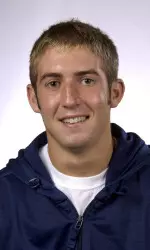 Sophomore Mark Febus touched first in the 100 breaststroke event at Wright State