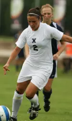 Senior Carissa Gilbert led Xavier with three shots.