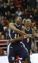 B. J. Raymond scored 10 points against Duke