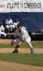 Sophomore Drew Schmidt hit three singles, scored one run and collected an RBI versus Indiana
