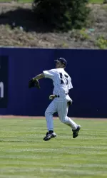 Junior Adam Pasono scored XU's single run in the fifth