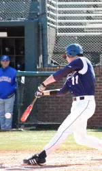 Sophomore Bobby Freking went 3-for-5 on the day, scoring two runs and knocking in two RBIs versus Wright State