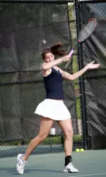 Kara Courtney and the Musketeers will welcome Dayton to campus on Sunday at noon.