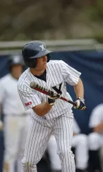 Junior Adam Pasono went 3-for-4 with three runs scored and an RBI versus Saint Joseph's on Saturday