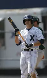 Junior Steve Brown went 9-for-10 at the plate Saturday in XU's wins over Richmond